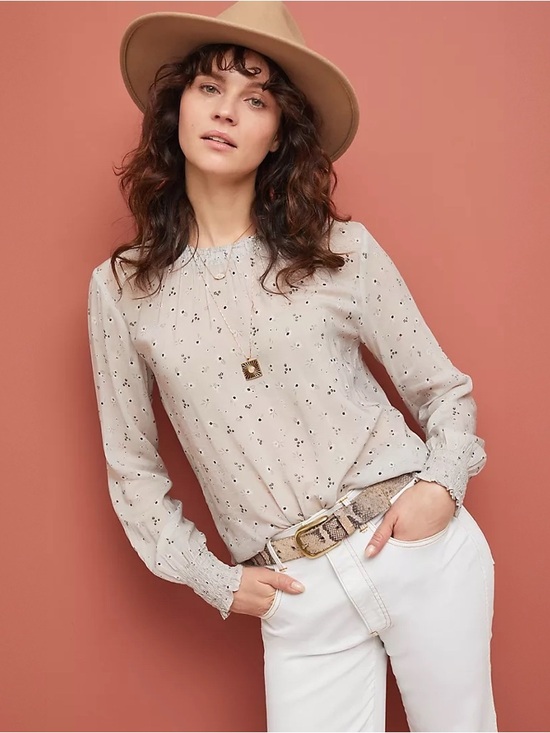 cloth & stone Tops - Cloth & Stone Floral Pullover - sz XS